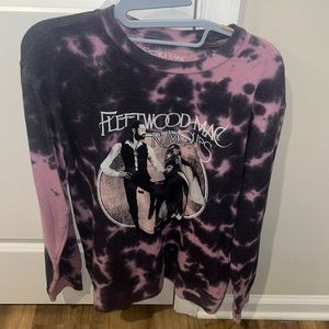 Fleetwood Mac Long sleeve tye dye